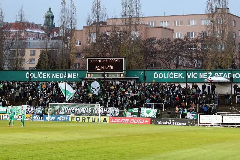 MOL Cup: Bohemians Praha - FC Hlučín 3:0 (1:0)