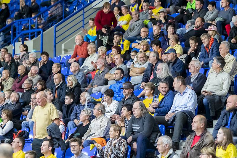 BK Opava - USK Praha, 6. kolo basketbalové Kooperativa NBL, 30. října 2019.