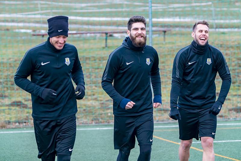 Fotbalistům Slezského FC Opava začala zimní příprava. Svůj tábor rozbili v areálu S-sport ve Vésce nedaleko Olomouce.