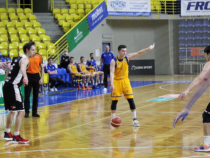 Basketbalisté Opavy vyhráli i bez Kuby Šiřiny. Foto: Ondřej Ludvík