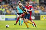 Zápas 22. kola Fortuna národní ligy mezi SFC Opava a FK Fotbal Třinec.