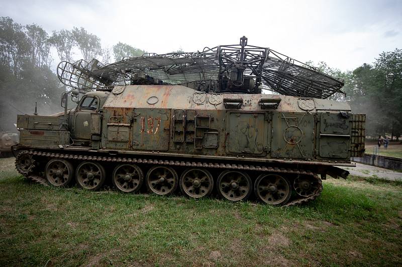 14. ročník výstavy vojenské techniky, který pořádál klub vojenské historie Deštné