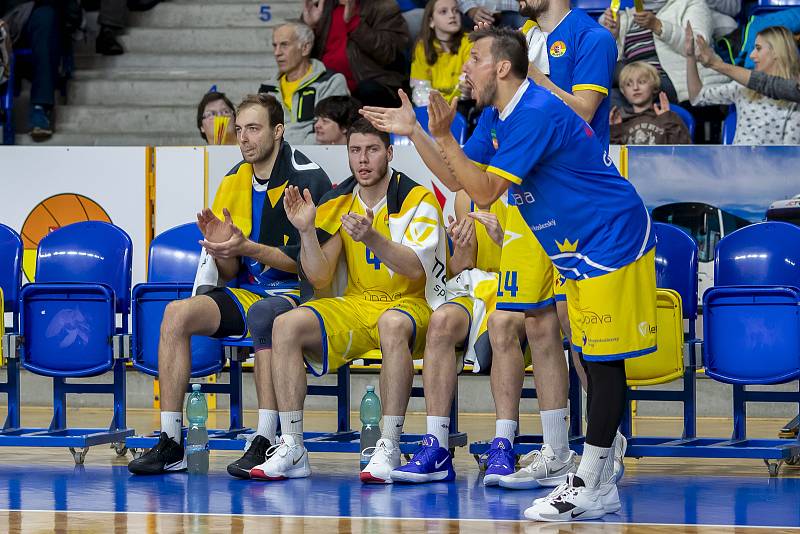 BK Opava - USK Praha, 6. kolo basketbalové Kooperativa NBL, 30. října 2019.