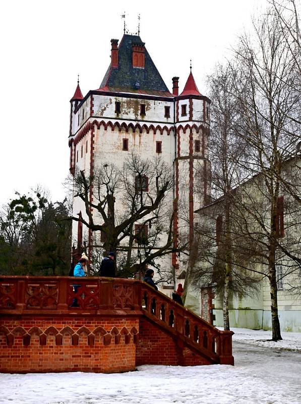 Hradec nad Moravicí má své kouzlo i v zimě.