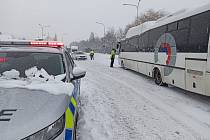 Nehoda autobusu s dětmi, Opavsko, 15. prosince 2022.