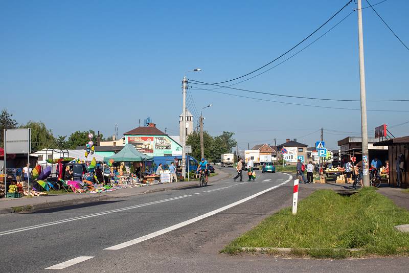 Trhy v Zabełkówe (Zabělkově), 4. června 2019.