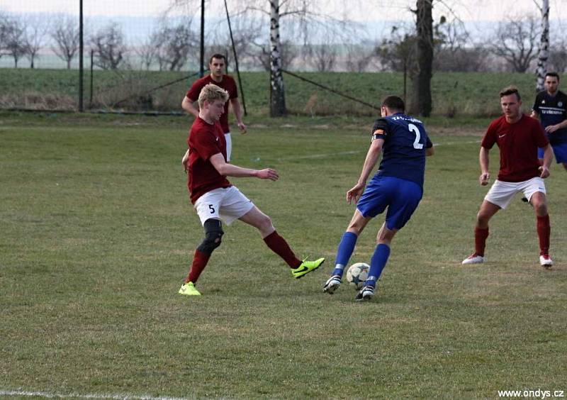 Březová - Vřesina 1:1, sobota 28. dubna 2018