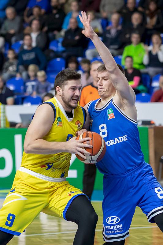 BK Opava - USK Praha, 6. kolo basketbalové Kooperativa NBL, 30. října 2019.