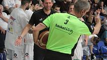 Sport basketbal NBL play-off čtvrtfinále 7. zápas Děčín - Opava