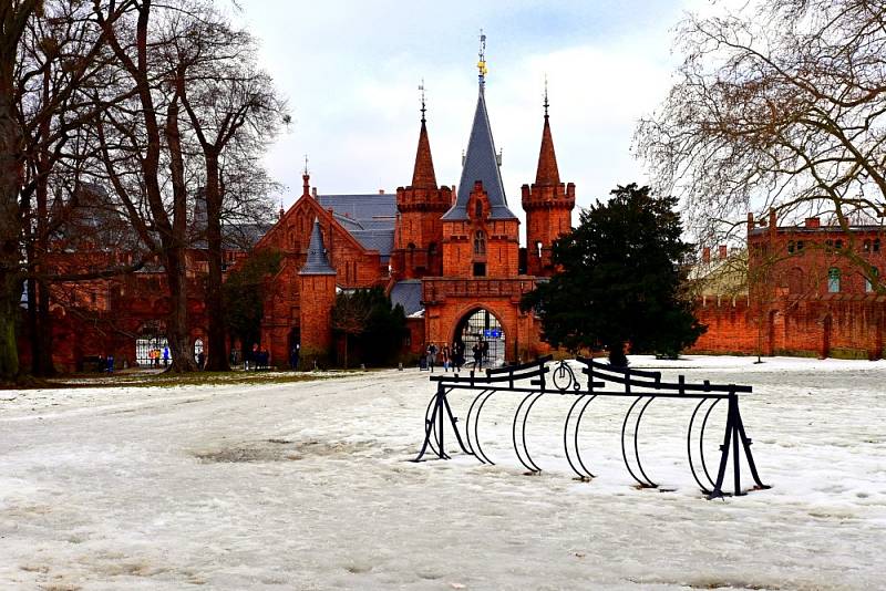 Hradec nad Moravicí má své kouzlo i v zimě.