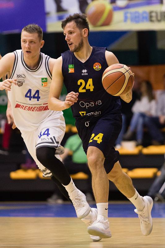 Kapitán a rozehrávač opavských basketbalistů Jakub Šiřina.