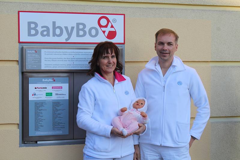 Babybox ve Slezské nemocnici.