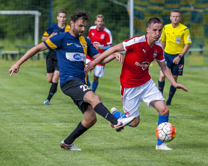 Slezský FC Opava – ČAFH (hráči bez angažmá) 2:2