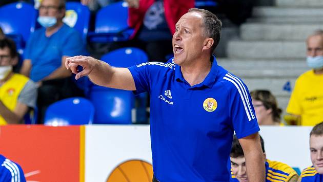 Trenér BK Opava Petr Czudek