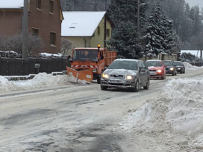 Zima na Opavsku a Vítkovsku