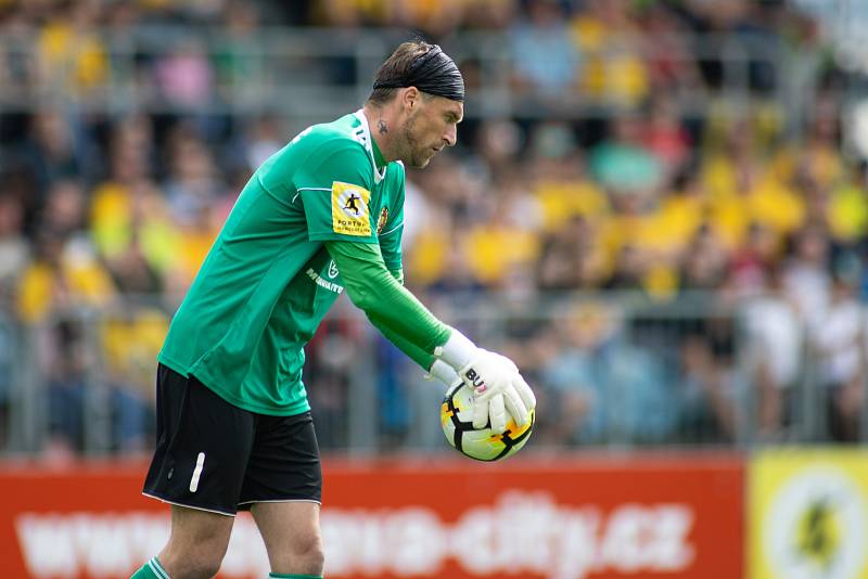 Zápas 22. kola Fortuna národní ligy mezi SFC Opava a FK Fotbal Třinec.