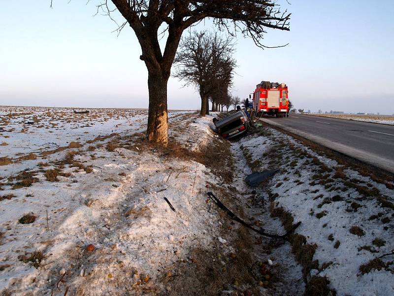 S největší pravděpodobností žena nepřizpůsobila rychlost jízdy svým schopnostem a vlastnostem vozidla.