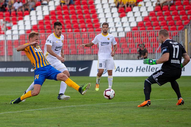 2.kolo Fortuna:Liga SFC Opava-Fastav ZlínPuškáč střílí první ligovou branku SFC Opava