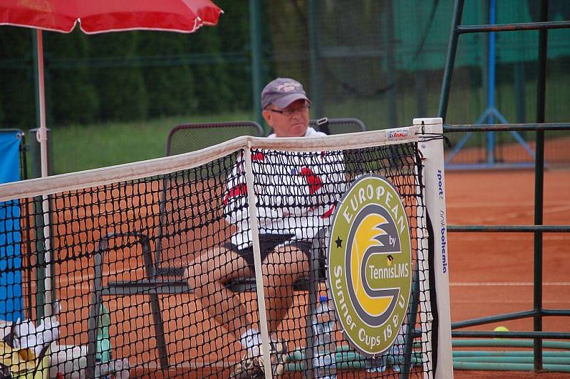 Galeův pohár na kurtech opavského tenis centra. Čtvrtek 29. července.