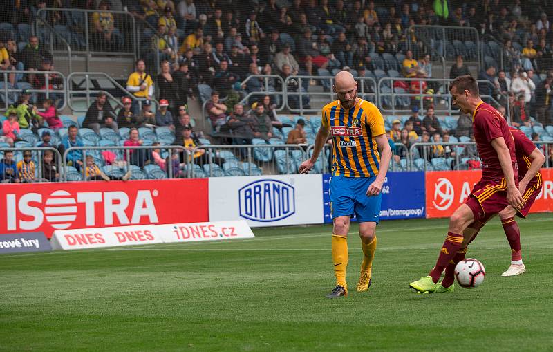 SFC Opava - Dukla Praha 3:2, sobota 11. května 2019.