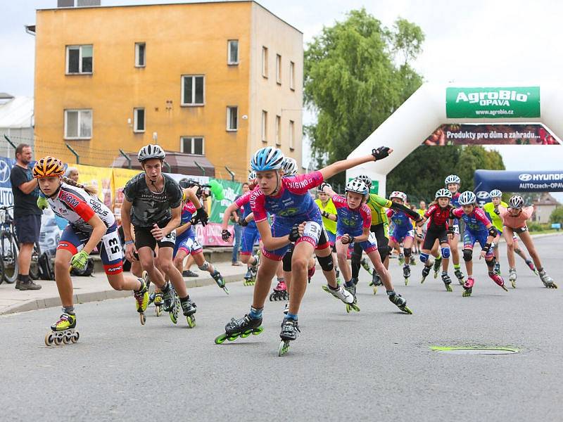 Park v opavských Městských sadech hostil poslední závod letošního seriálu Moravské Inline Tour 2017.