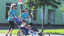 Joy Run je závod, ve kterém běhají zdraví lidé s těmi handicapovanými. V Opavě v sobotu proběhl už třetí ročník a letošek byl rekordní.