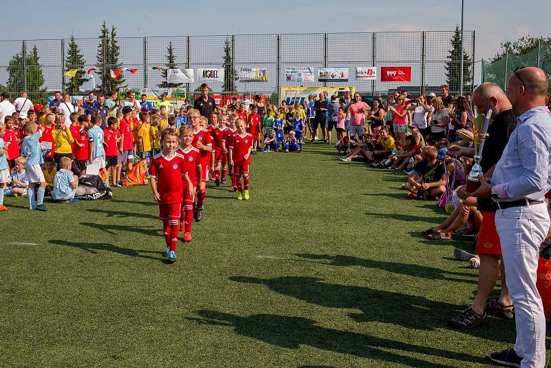 Dvoudenní mezinárodní fotbalový turnaj dětí ročníku 2011 a mladších Moravskoslezský Cup v Kravařích.