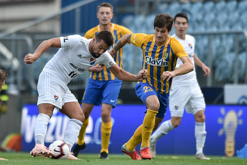 Zápas 15. kola fotbalové FORTUNA:LIGY mezi SFC Opava a FC Baník Ostrava.