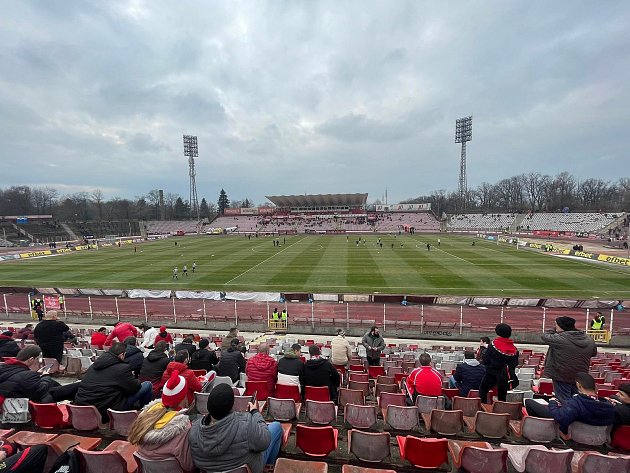 Utkání bulharské nejvyšší soutěže mezi Levski Sofia - Lokomotiv Plovdiv