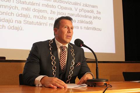 Primátor města Opavy a lokální lídr ANO Tomáš Navrátil.