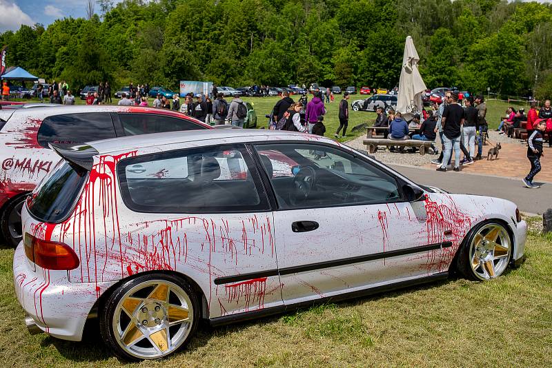 Tuning Meet Opava v okolí opavského Stříbrného jezera.