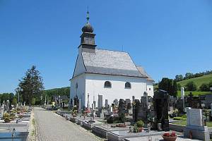 Hřbitovní kostelík sv. Jakuba. Foto: archiv Informačního střediska Hradec nad Moravicí