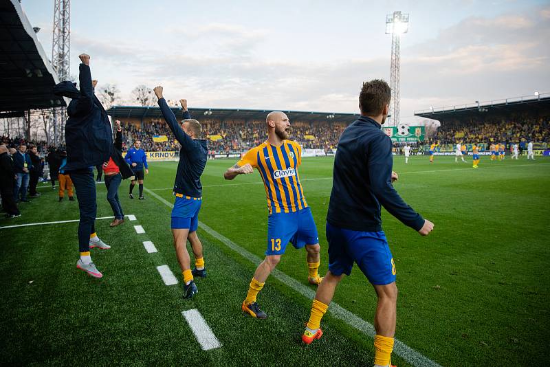 Zápas 15. kola fotbalové FORTUNA:LIGY mezi SFC Opava a FC Baník Ostrava.