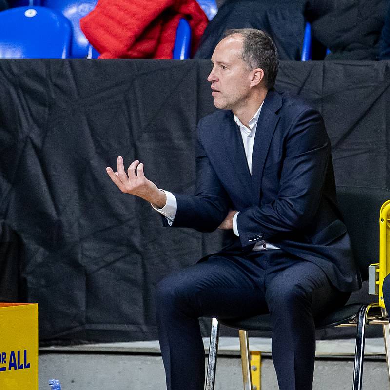 Kouč basketbalové Opavy a reprezentační asistent Petr Czudek