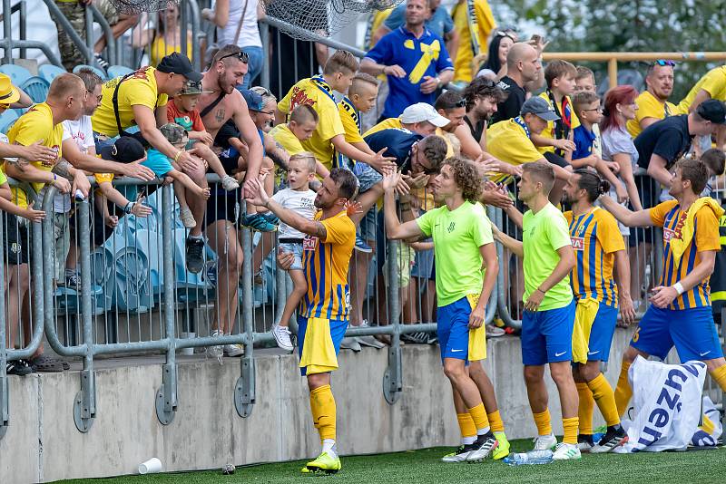 SFC Opava-Slavia Praha 1:1 (1. 9. 2019).