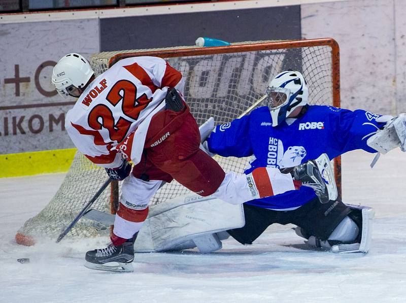 Hokejový klub Opava – HC Bobři Valašské Meziříčí 3:4 po nájezdech