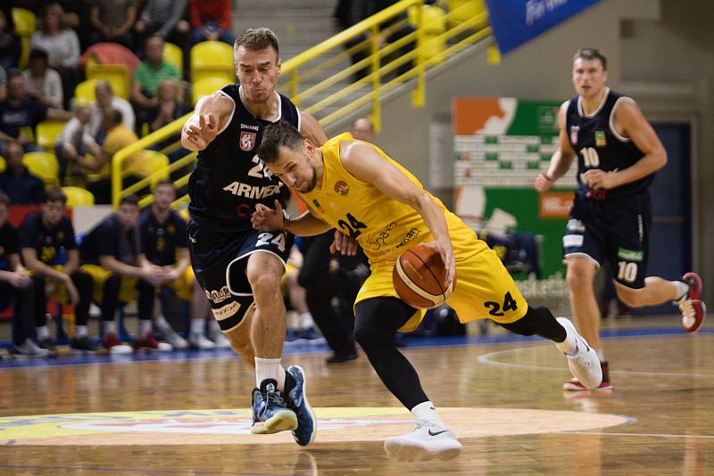 Kapitán a rozehrávač opavských basketbalistů Jakub Šiřina.