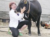 Anna Halfarová se na své farmě věnuje farmaření a výrobě mléčných produktů.