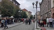 Burčáková stezka v Opavě. Opava, 17. září 2021.