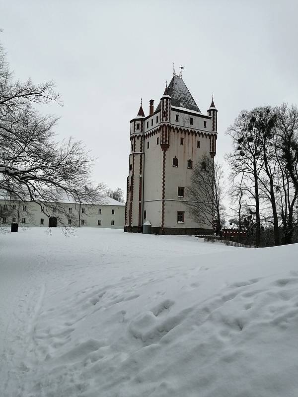 Zámek v Hradci nad Moravicí.