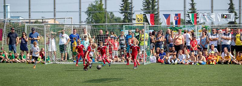 Dvoudenní mezinárodní fotbalový turnaj dětí ročníku 2011 a mladších Moravskoslezský Cup v Kravařích.