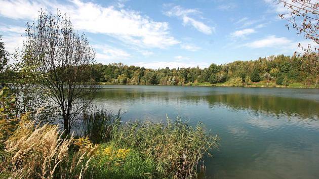 Stříbrné jezero v Opavě