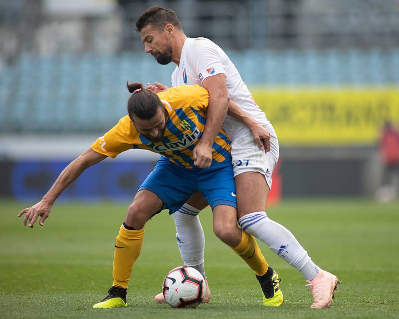 Zápas 15. kola fotbalové FORTUNA:LIGY mezi SFC Opava a FC Baník Ostrava.