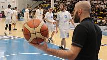 Sport basketbal NBL play-off čtvrtfinále 7. zápas Děčín - Opava