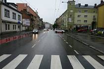 Dopravní nehoda, Opava, 16. května 2023 ve 14.50 hodin na křižovatce ulice Krnovská a Mařádkova.