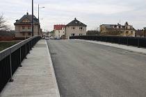 V Opavě otevřeli nový most na Mostní ulici, listopad 2020.