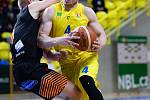 Opava - Zápas Kooperativa NBL mezi BK Opava a Sluneta Ústí nad Labem 9. března 2019. Rostislav Dragoun (BK Opava).