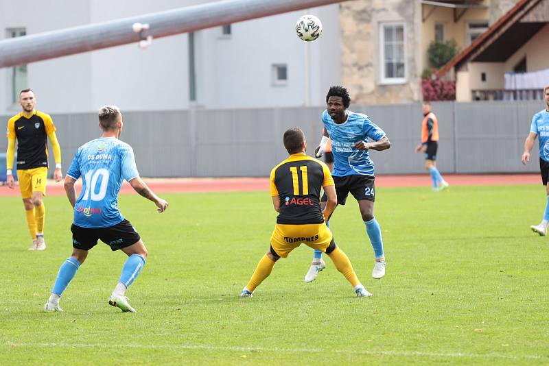 Fotbalisté 1. Znojmo prohráli v 9. kole MSFL na domácím hřišti s Hlučínem 1:5.