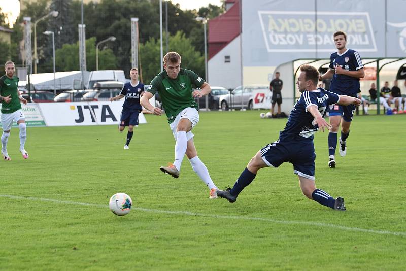 Hlučín – Vrchovina 1:2 (2. kolo MSFL, 6. 8. 2021).