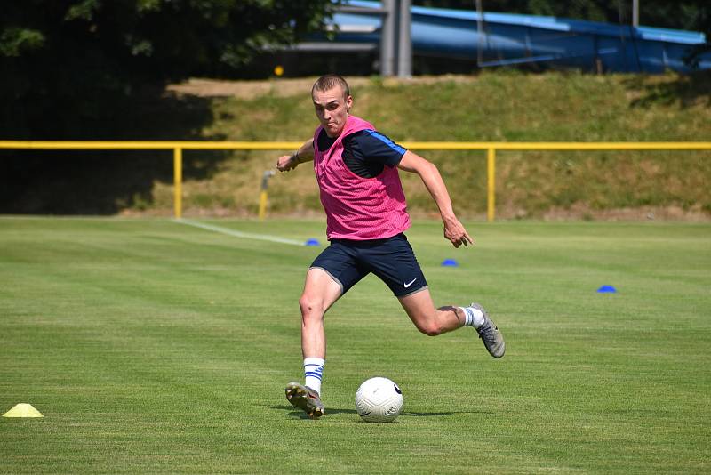 Fotbalisté Opavy začali přípravu. Foto: Eliška Žídková/SFC